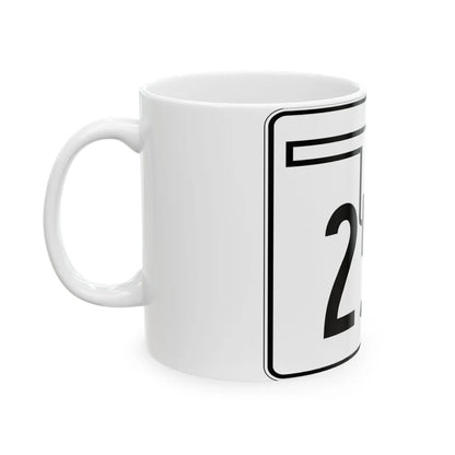 Oklahoma State Highway 251A (Oklahoma) (Road Sign) White Coffee Mug - Go Mug Yourself