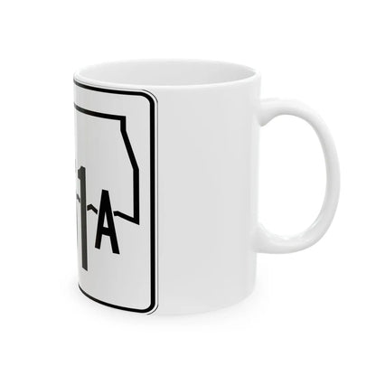 Oklahoma State Highway 251A (Oklahoma) (Road Sign) White Coffee Mug - Go Mug Yourself