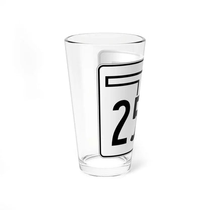 Oklahoma State Highway 259A (Oklahoma) (Road Sign) Pint Glass 16oz - Go Mug Yourself