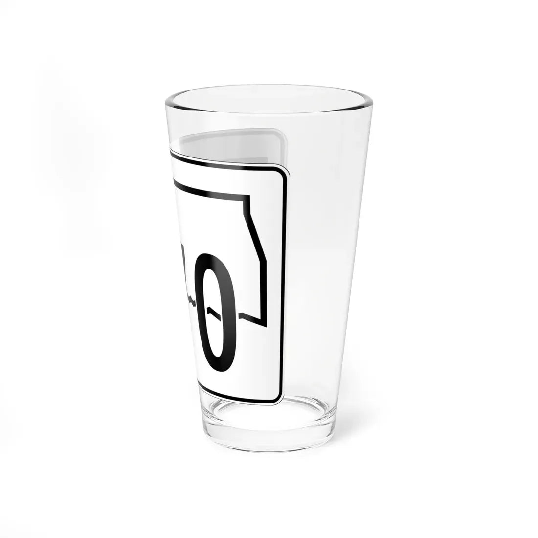 Oklahoma State Highway 270 (Oklahoma) (Road Sign) Pint Glass 16oz - Go Mug Yourself