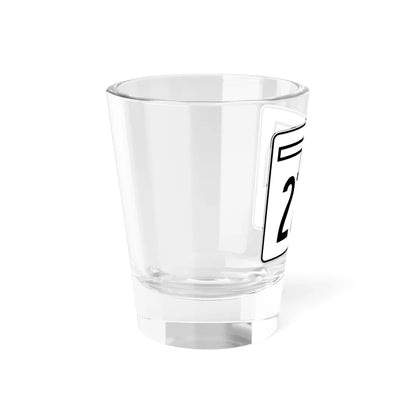 Oklahoma State Highway 271A (Oklahoma) (Road Sign) Shot Glass 1.5oz - Go Mug Yourself