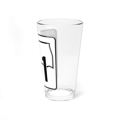 Oklahoma State Highway 31 (Oklahoma) (Road Sign) Pint Glass 16oz - Go Mug Yourself