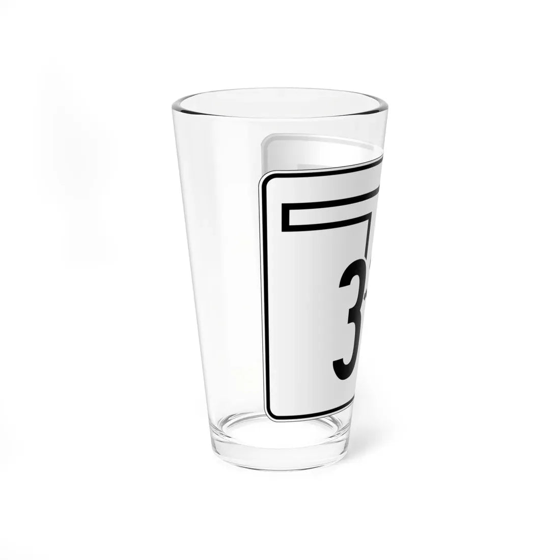 Oklahoma State Highway 312 (Oklahoma) (Road Sign) Pint Glass 16oz - Go Mug Yourself