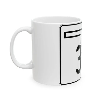 Oklahoma State Highway 312 (Oklahoma) (Road Sign) White Coffee Mug - Go Mug Yourself