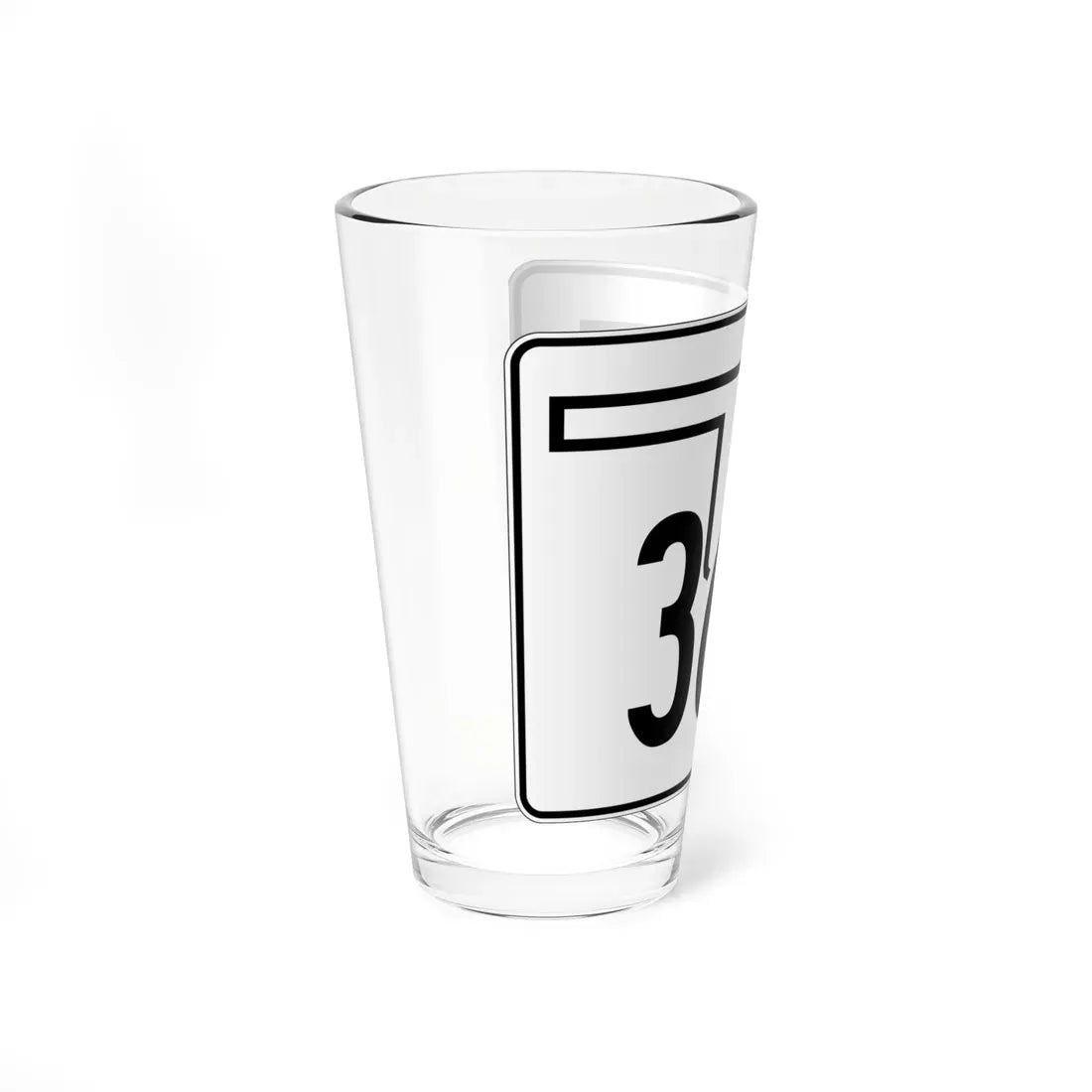 Oklahoma State Highway 364 (Oklahoma) (Road Sign) Pint Glass 16oz - Go Mug Yourself