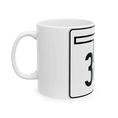 Oklahoma State Highway 364 (Oklahoma) (Road Sign) White Coffee Mug - Go Mug Yourself