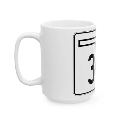 Oklahoma State Highway 364 (Oklahoma) (Road Sign) White Coffee Mug - Go Mug Yourself
