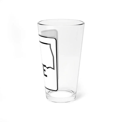 Oklahoma State Highway 3E (Oklahoma) (Road Sign) Pint Glass 16oz - Go Mug Yourself