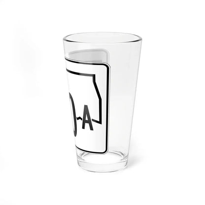 Oklahoma State Highway 40A (Oklahoma) (Road Sign) Pint Glass 16oz - Go Mug Yourself