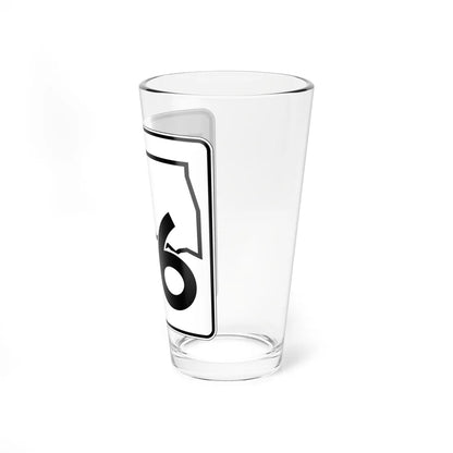 Oklahoma State Highway 46 (Oklahoma) (Road Sign) Pint Glss 16oz - Go Mug Yourself
