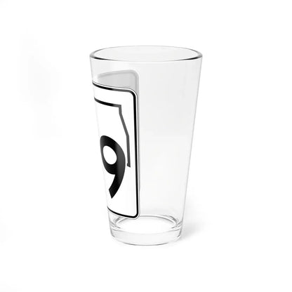Oklahoma State Highway 49 (Oklahoma) (Road Sign) Pint Glass 16oz - Go Mug Yourself
