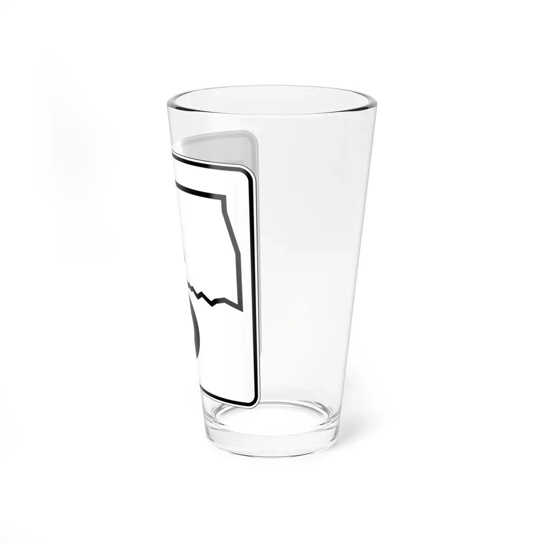 Oklahoma State Highway 6 (Oklahoma) (Road Sign) Pint Glass 16oz - Go Mug Yourself