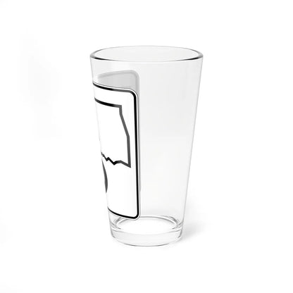Oklahoma State Highway 6 (Oklahoma) (Road Sign) Pint Glss 16oz - Go Mug Yourself