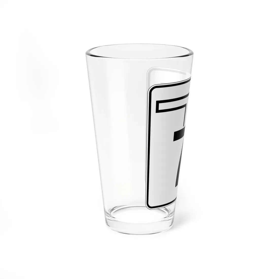 Oklahoma State Highway 71 (Oklahoma) (Road Sign) Pint Glass 16oz - Go Mug Yourself