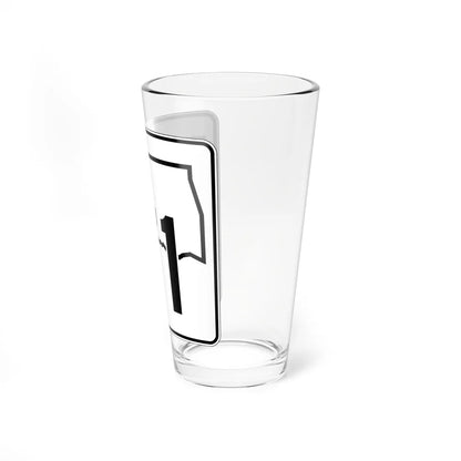 Oklahoma State Highway 71 (Oklahoma) (Road Sign) Pint Glss 16oz - Go Mug Yourself