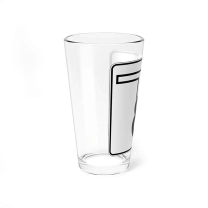 Oklahoma State Highway 8 (Oklahoma) (Road Sign) Pint Glass 16oz - Go Mug Yourself