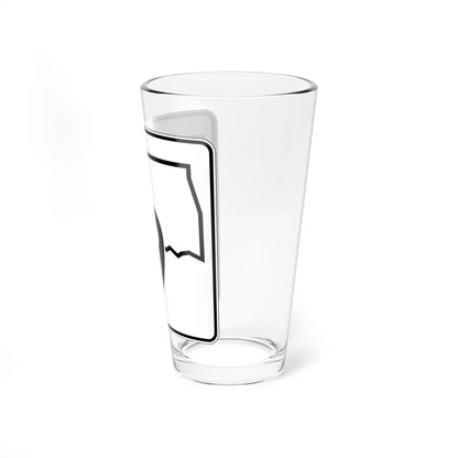 Oklahoma State Highway 9 (Oklahoma) (Road Sign) Pint Glss 16oz - Go Mug Yourself