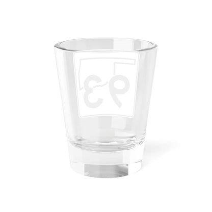 Oklahoma State Highway 93 (Oklahoma) (Road Sign) Shot Glass 1.5oz - Go Mug Yourself