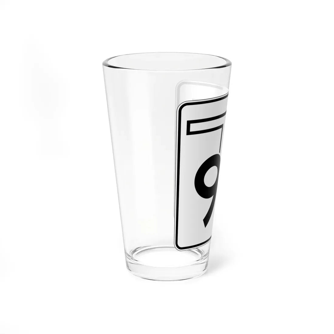 Oklahoma State Highway 97 (Oklahoma) (Road Sign) Pint Glass 16oz - Go Mug Yourself