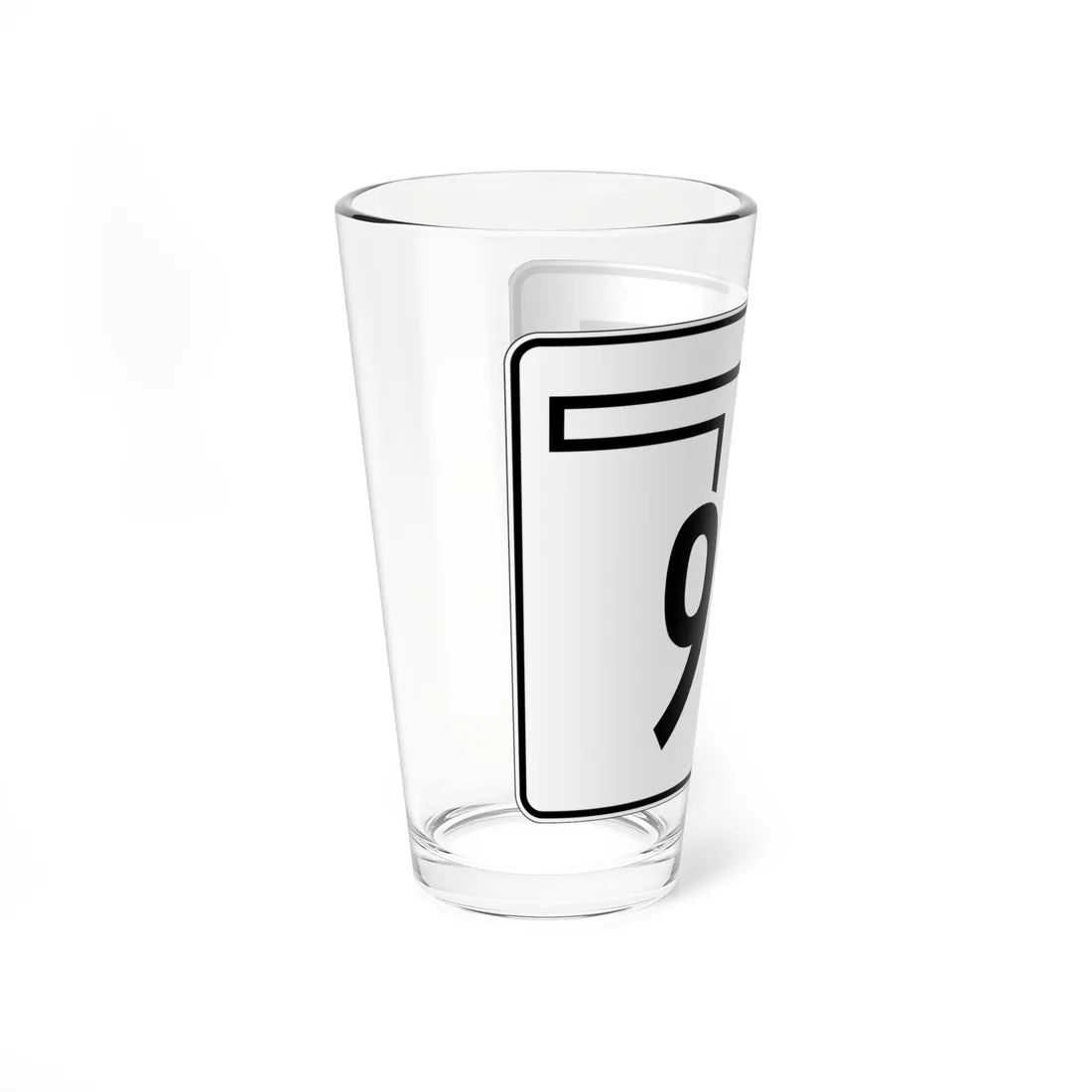 Oklahoma State Highway 98S (Oklahoma) (Road Sign) Pint Glss 16oz - Go Mug Yourself