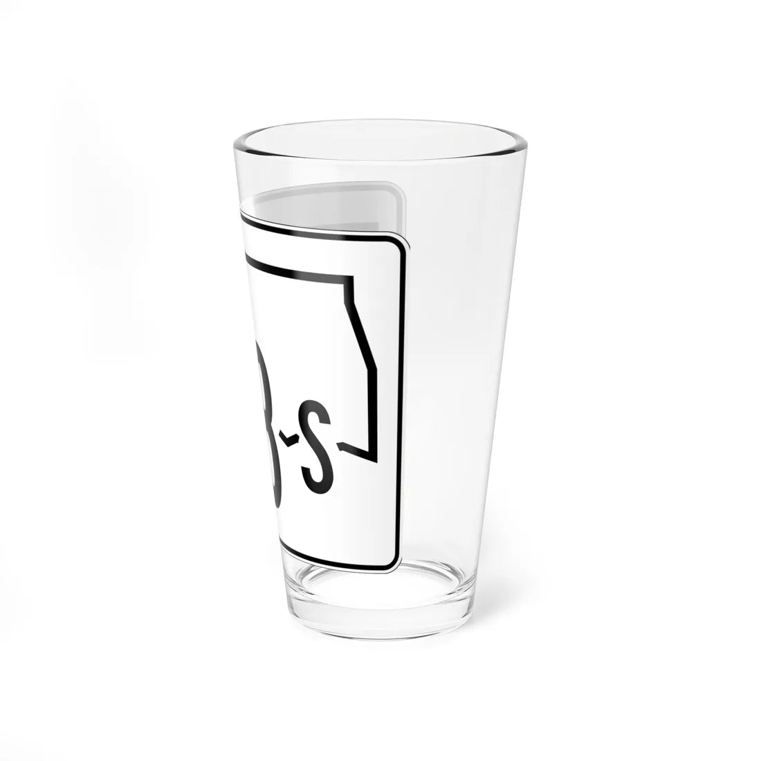 Oklahoma State Highway 98S (Oklahoma) (Road Sign) Pint Glss 16oz - Go Mug Yourself