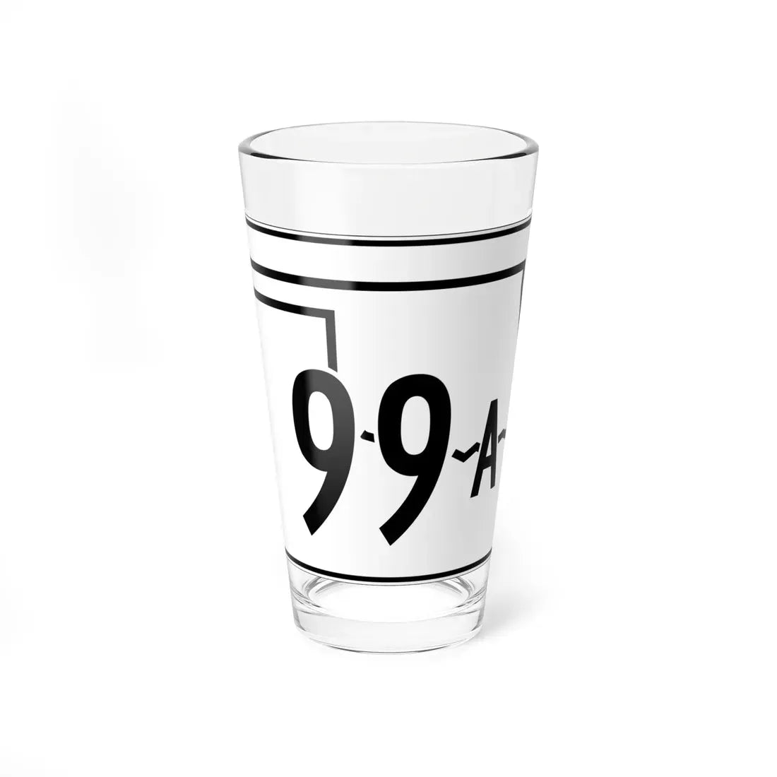 Oklahoma State Highway 99A (Oklahoma) (Road Sign) Pint Glass 16oz 16oz - Go Mug Yourself