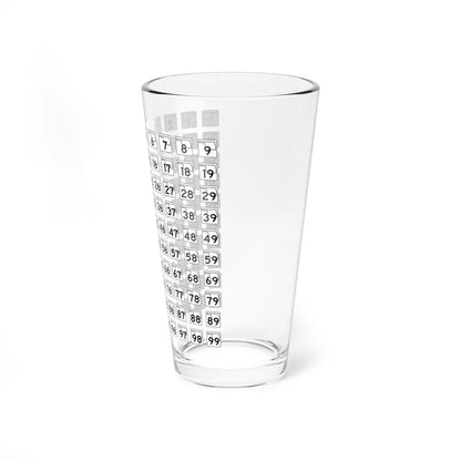 Oklahoma State Highway numbered road shields (Oklahoma) (Road Sign) Pint Glass 16oz - Go Mug Yourself