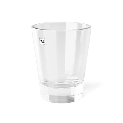 Oklahoma State Highway template (Oklahoma) (Road Sign) Shot Glass 1.5oz 1.5oz - Go Mug Yourself
