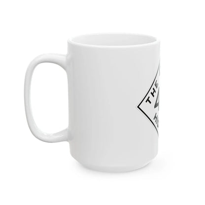 Oklahoma template 1948 spur (Oklahoma) (Road Sign) White Coffee Mug - Go Mug Yourself