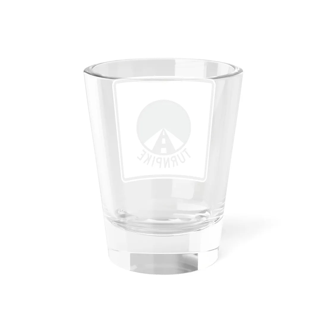 Oklahoma Turnpike template (Oklahoma) (Road Sign) Shot Glass 1.5oz - Go Mug Yourself