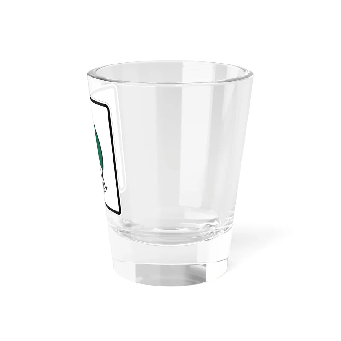 Oklahoma Turnpike template (Oklahoma) (Road Sign) Shot Glass 1.5oz - Go Mug Yourself