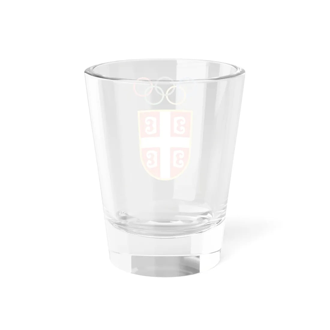 OKS (Serbia) (Coat of Arms) Shot Glass 1.5oz - Go Mug Yourself