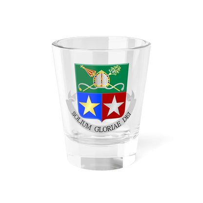 O.L. Vrouw Sterre der Zee Maastricht wapen (Netherlands) (Coat of Arms) Shot Glass 1.5oz 1.5oz - Go Mug Yourself