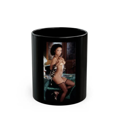 Ola Ray #03 (Vintage Female Icon) Black Coffee Mug 11oz - Go Mug Yourself
