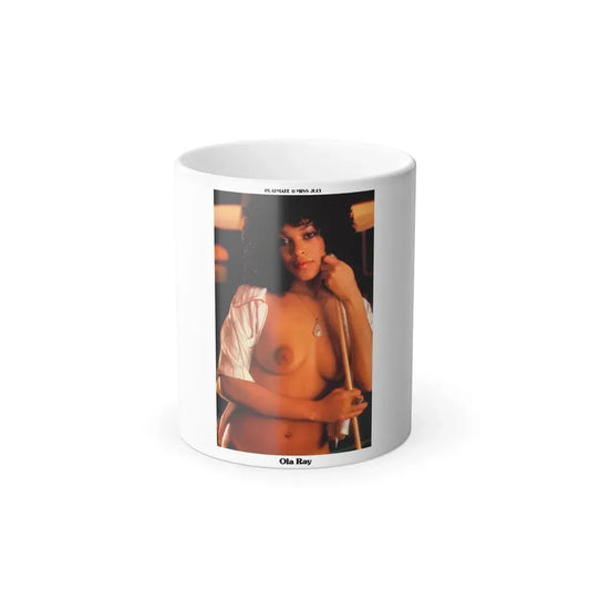 Ola Ray #100 (Vintage Female Icon) Color Changing Mug 11oz 11oz - Go Mug Yourself