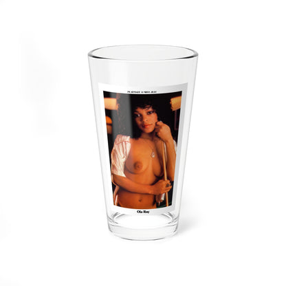 Ola Ray #100 (Vintage Female Icon) Pint Glass 16oz-16oz-Go Mug Yourself