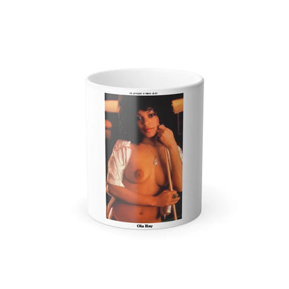 Ola Ray #100 (Vintage Female Icons) Color Changing Mug 11oz-11oz-Go Mug Yourself