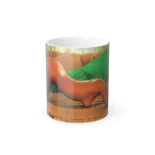 Ola Ray #101 (Vintage Female Icon) Color Changing Mug 11oz 11oz - Go Mug Yourself
