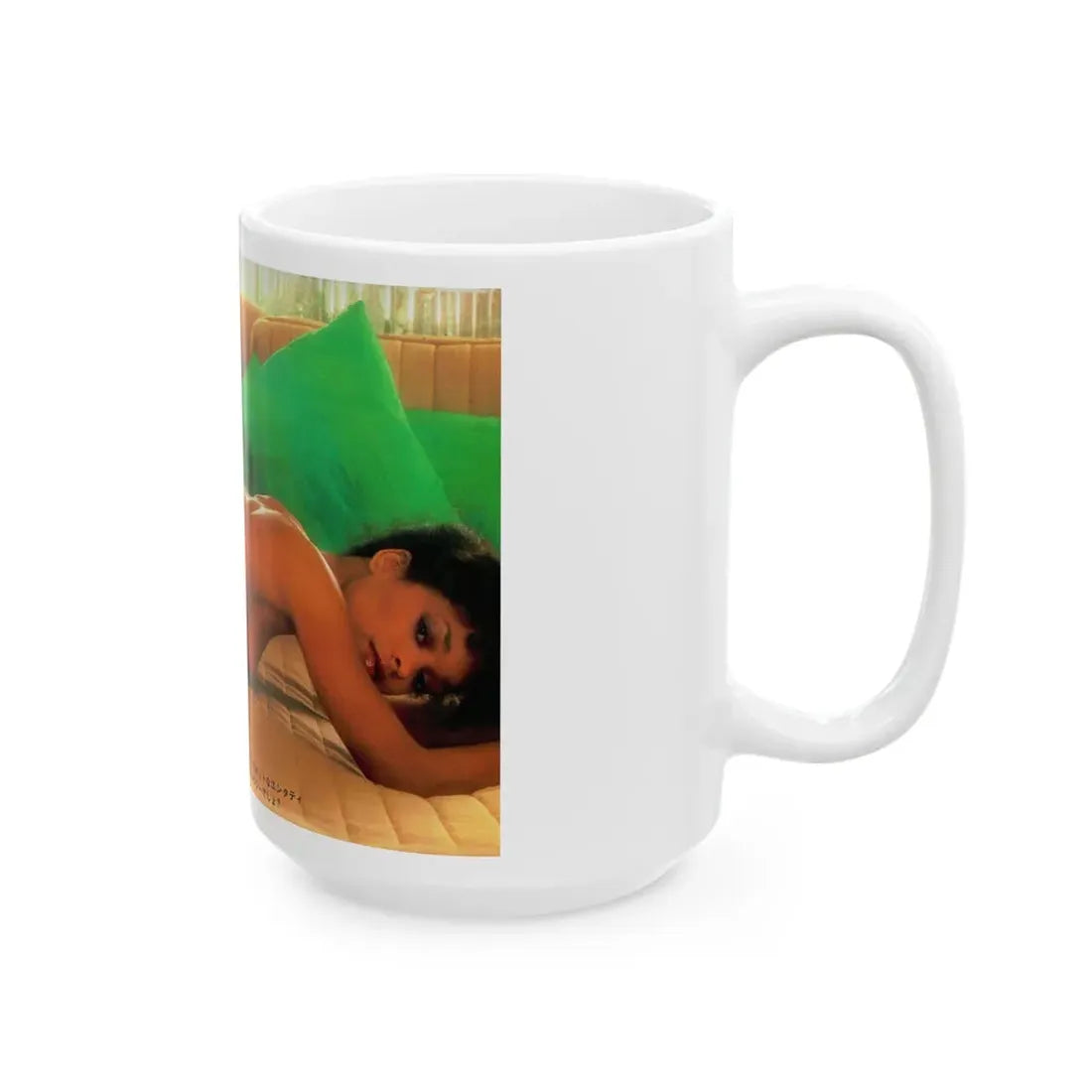 Ola Ray #101 (Vintage Female Icon) White Coffee Mug - Go Mug Yourself