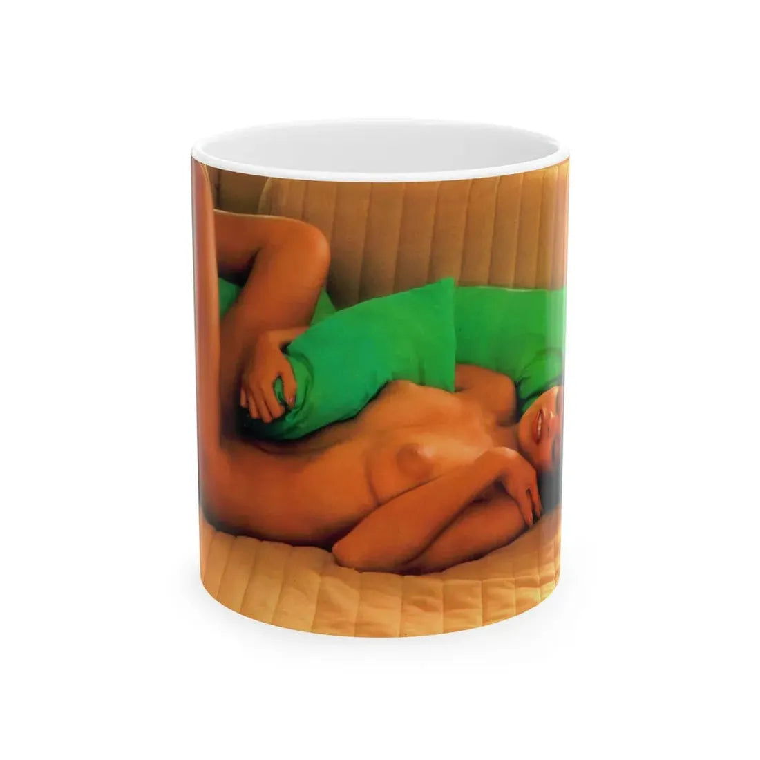 Ola Ray #102 (Vintage Female Icon) White Coffee Mug 11oz - Go Mug Yourself