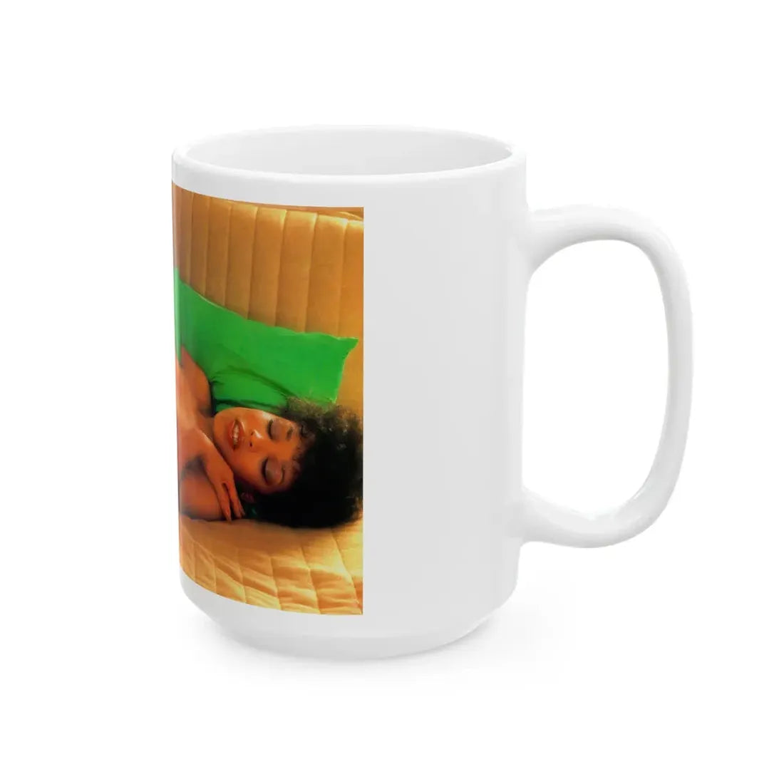 Ola Ray #102 (Vintage Female Icon) White Coffee Mug - Go Mug Yourself