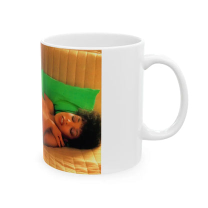 Ola Ray #102 (Vintage Female Icon) White Coffee Mug-Go Mug Yourself