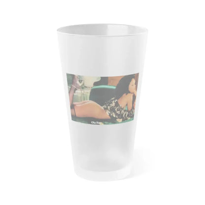 Ola Ray #103 (Vintage Female Icon) Frosted Pint Glass 16oz 16oz Frosted - Go Mug Yourself