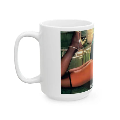 Ola Ray #103 (Vintage Female Icon) White Coffee Mug - Go Mug Yourself