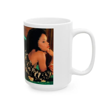 Ola Ray #103 (Vintage Female Icon) White Coffee Mug - Go Mug Yourself