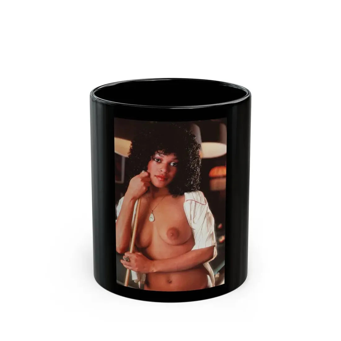 Ola Ray #1041 (Vintage Female Icon) Black Coffee Mug 11oz - Go Mug Yourself