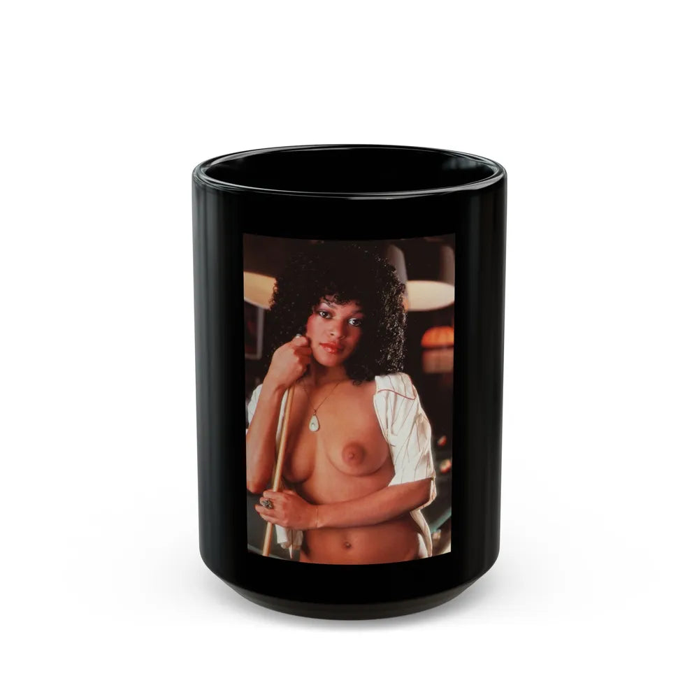 Ola Ray #1041 (Vintage Female Icon) Black Coffee Mug-15oz-Go Mug Yourself