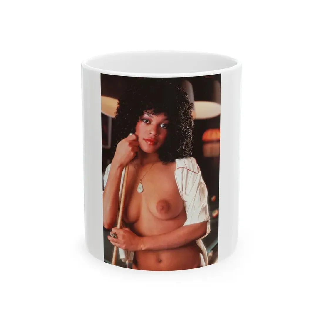 Ola Ray #1041 (Vintage Female Icon) White Coffee Mug 11oz - Go Mug Yourself