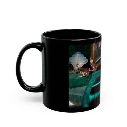 Ola Ray #106 (Vintage Female Icon) Black Coffee Mug - Go Mug Yourself