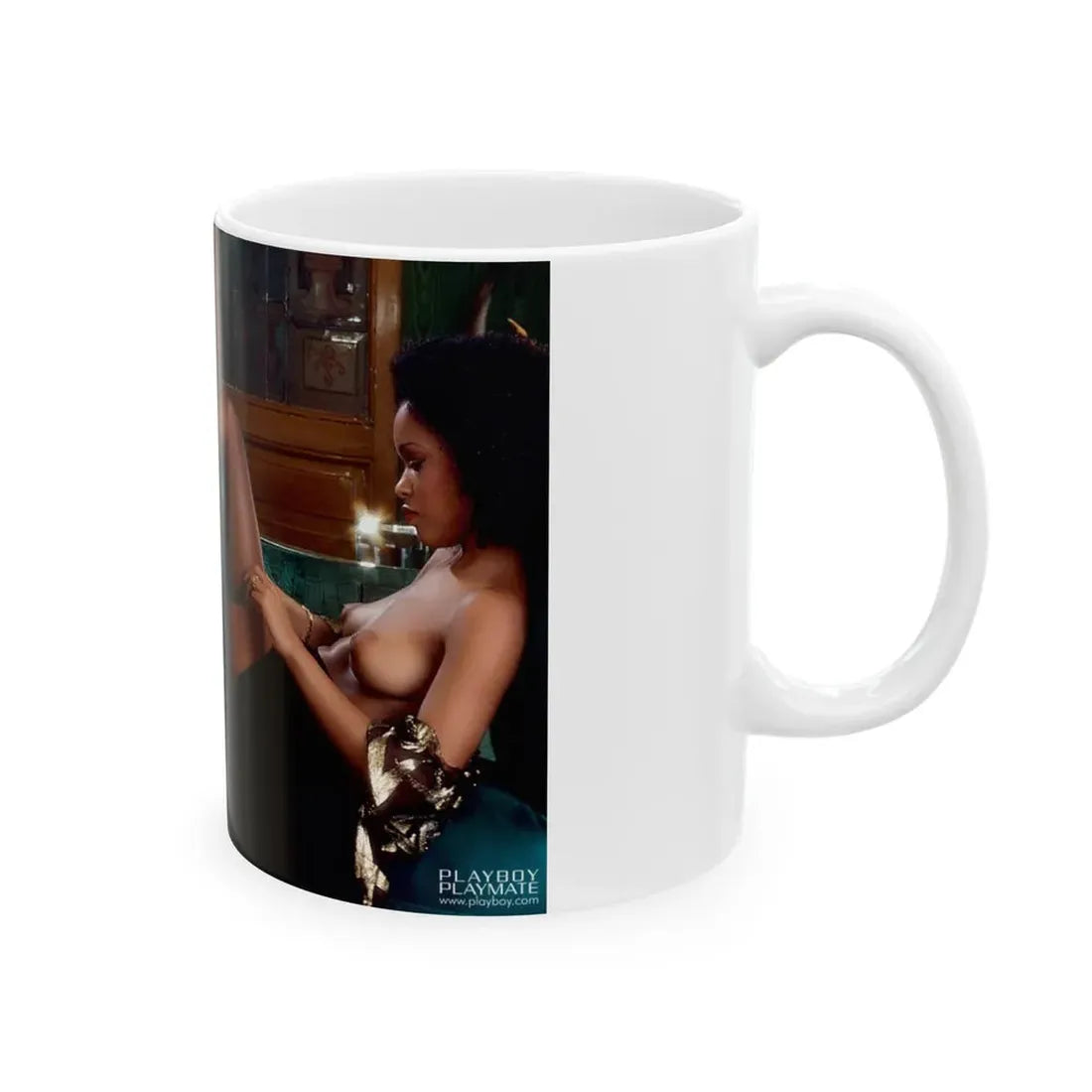 Ola Ray #106 (Vintage Female Icon) White Coffee Mug - Go Mug Yourself